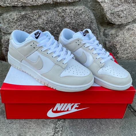 low top neutral Nike dunks